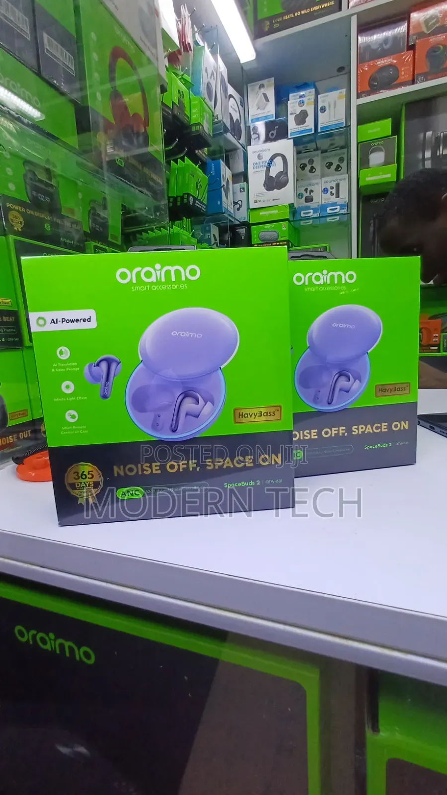 Oraimo Spacebuds 2 Anc Earbuds