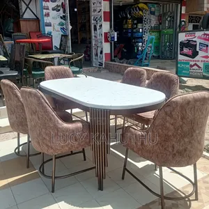 Classic Dinning Set With 6 Chairs