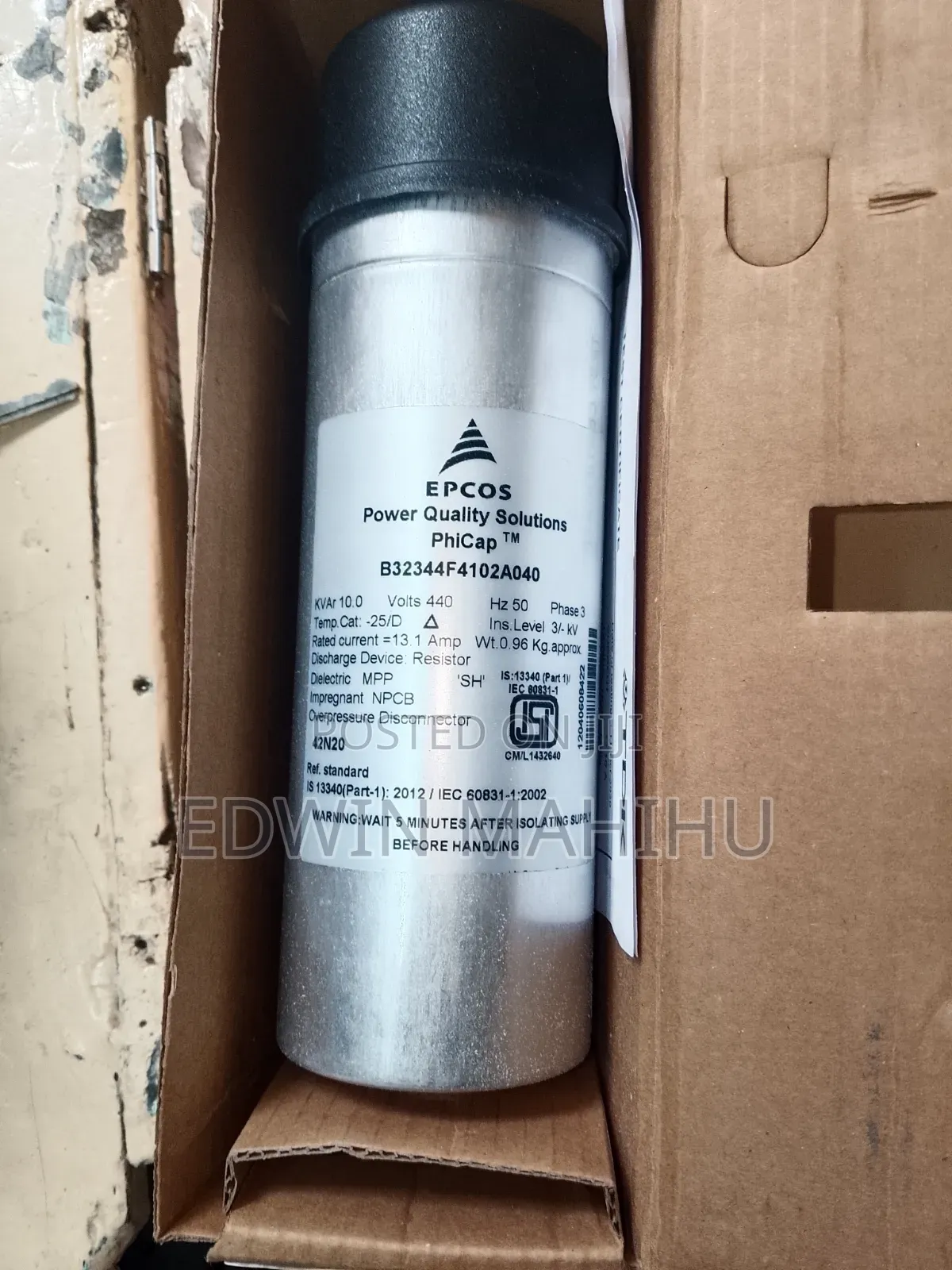 10kvar Power Factor Capacitors