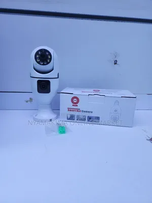 V380pro Dual Lens Bulb Camera