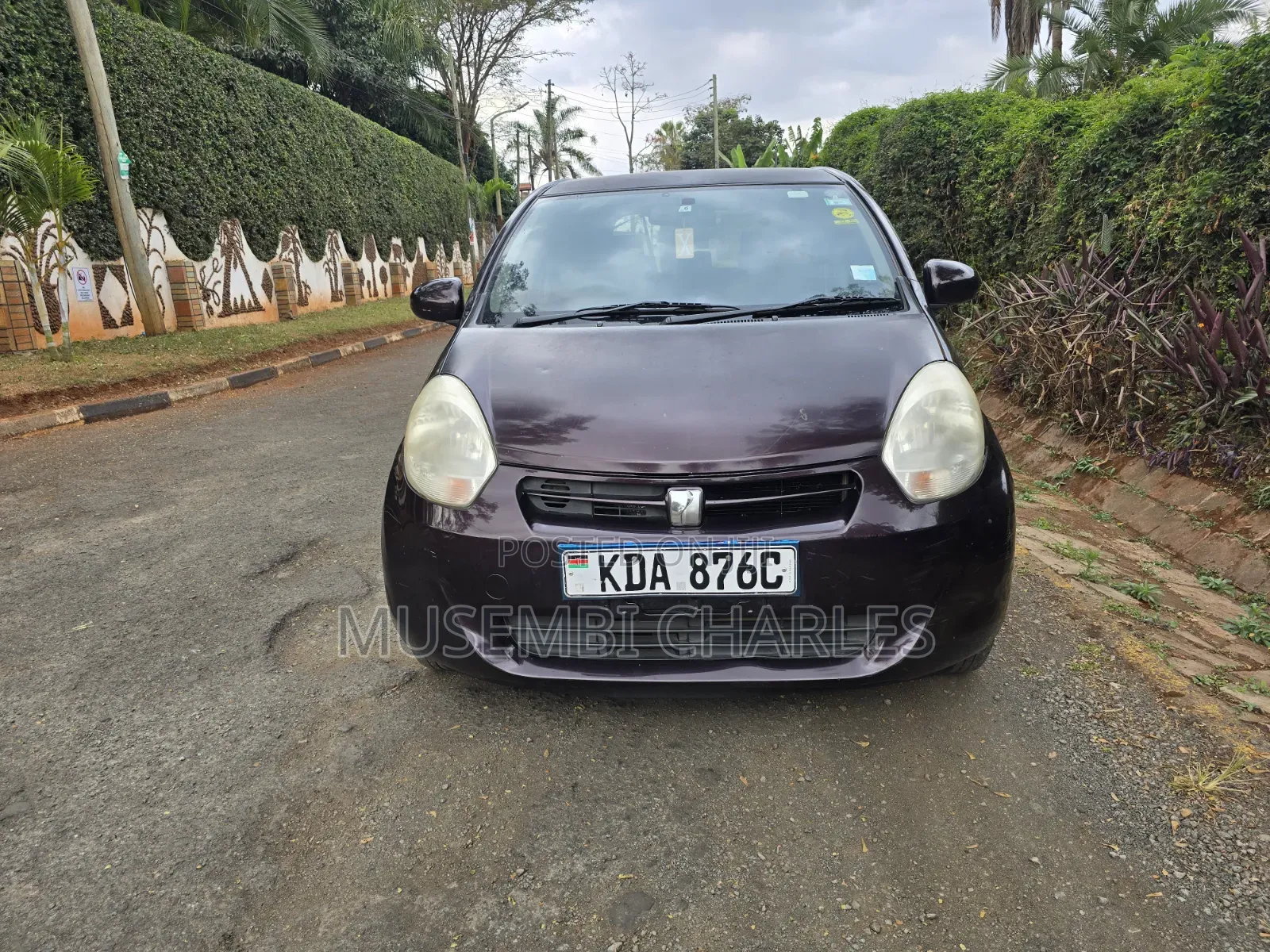 Toyota Passo 2013 Maroon
