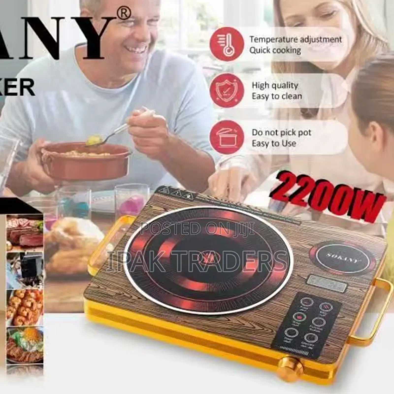 Sokany Radiant Cooker-Sk-3575 Restoked