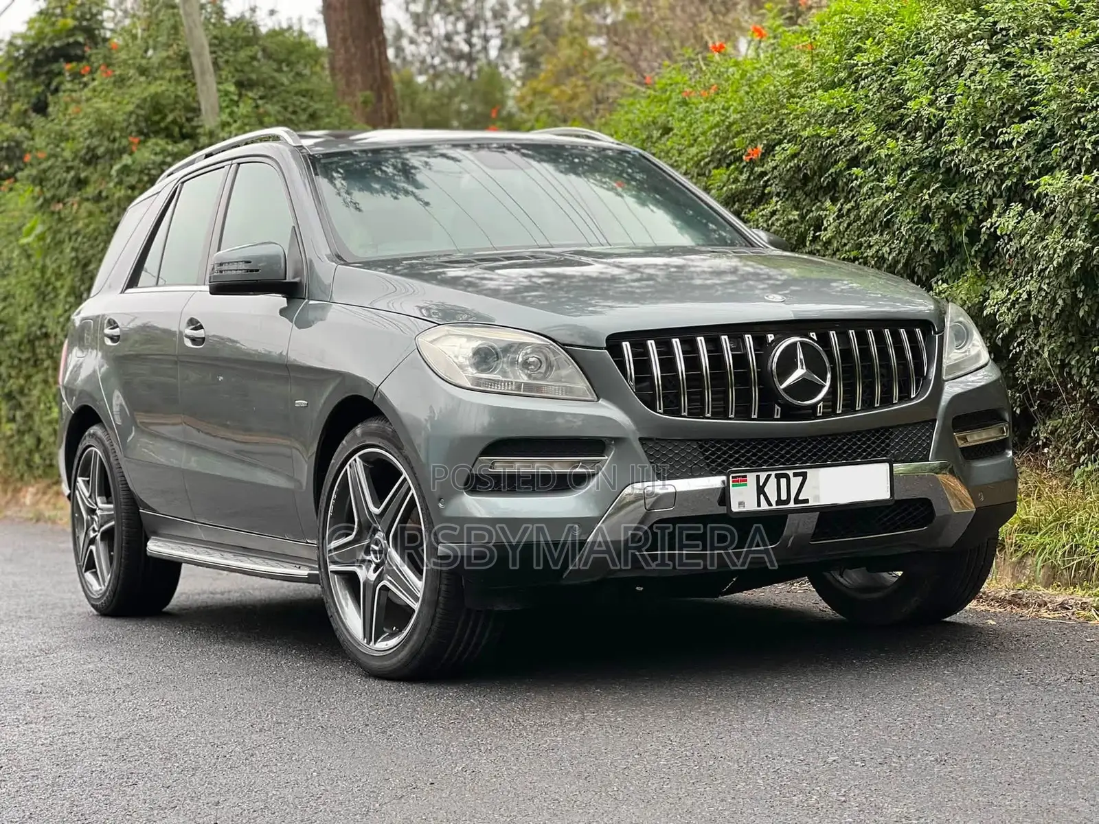 Mercedes-Benz M Class ML 350 4Matic 2012 Gray