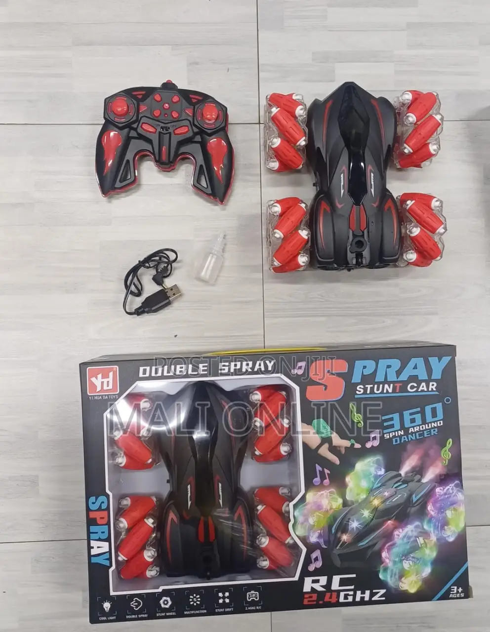 4WD Gesture Control Stunt Drift Car Spin Rechargeable Kids Gift