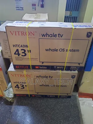 Vitron 43" Smart TV - Whale Os "Netflix, YouTube More!