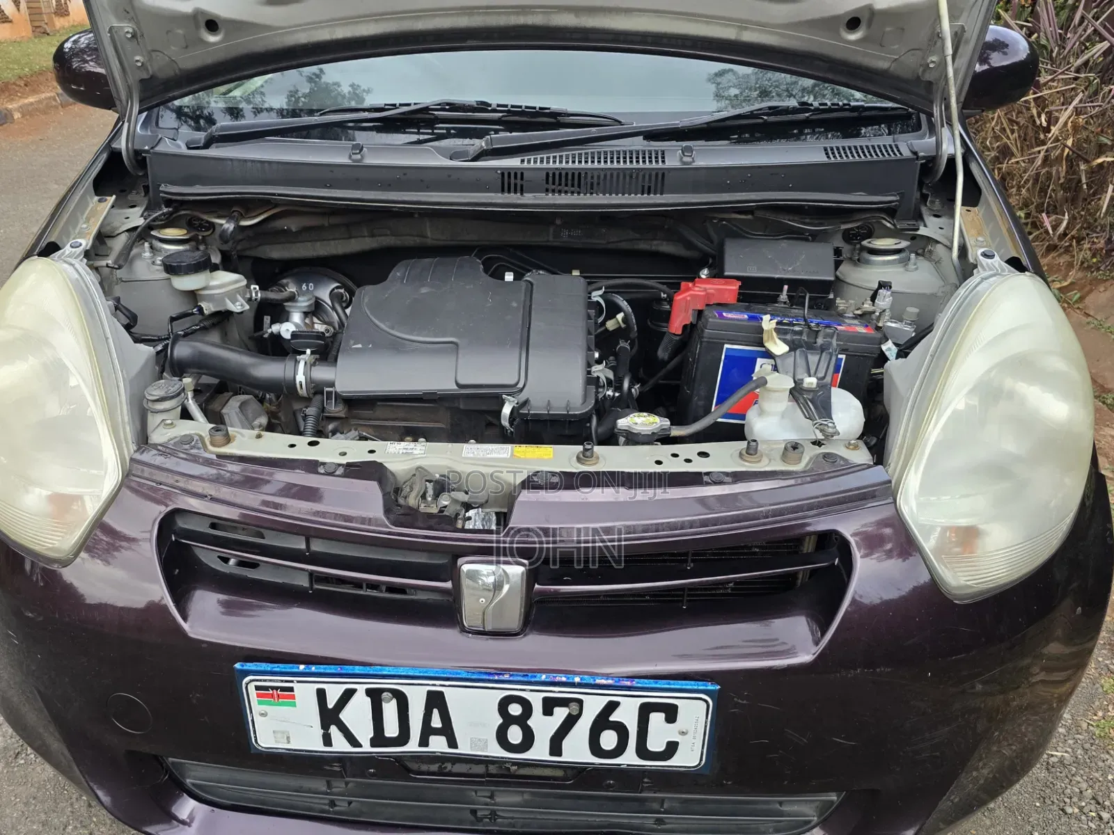 Toyota Passo 1.0 AWD 2013 Burgundy