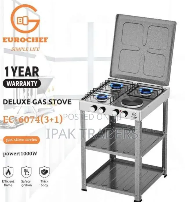 Eurochef EC-6074(4G) Deluxe Gas Stove