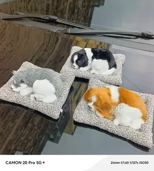 Decorative Dashboard Realistic Plush Sleeping Dog Toy