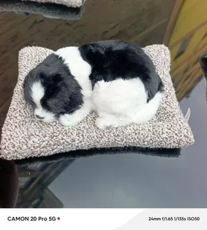Car Dashboard Toy Sleeping Dog Stuffed Toy