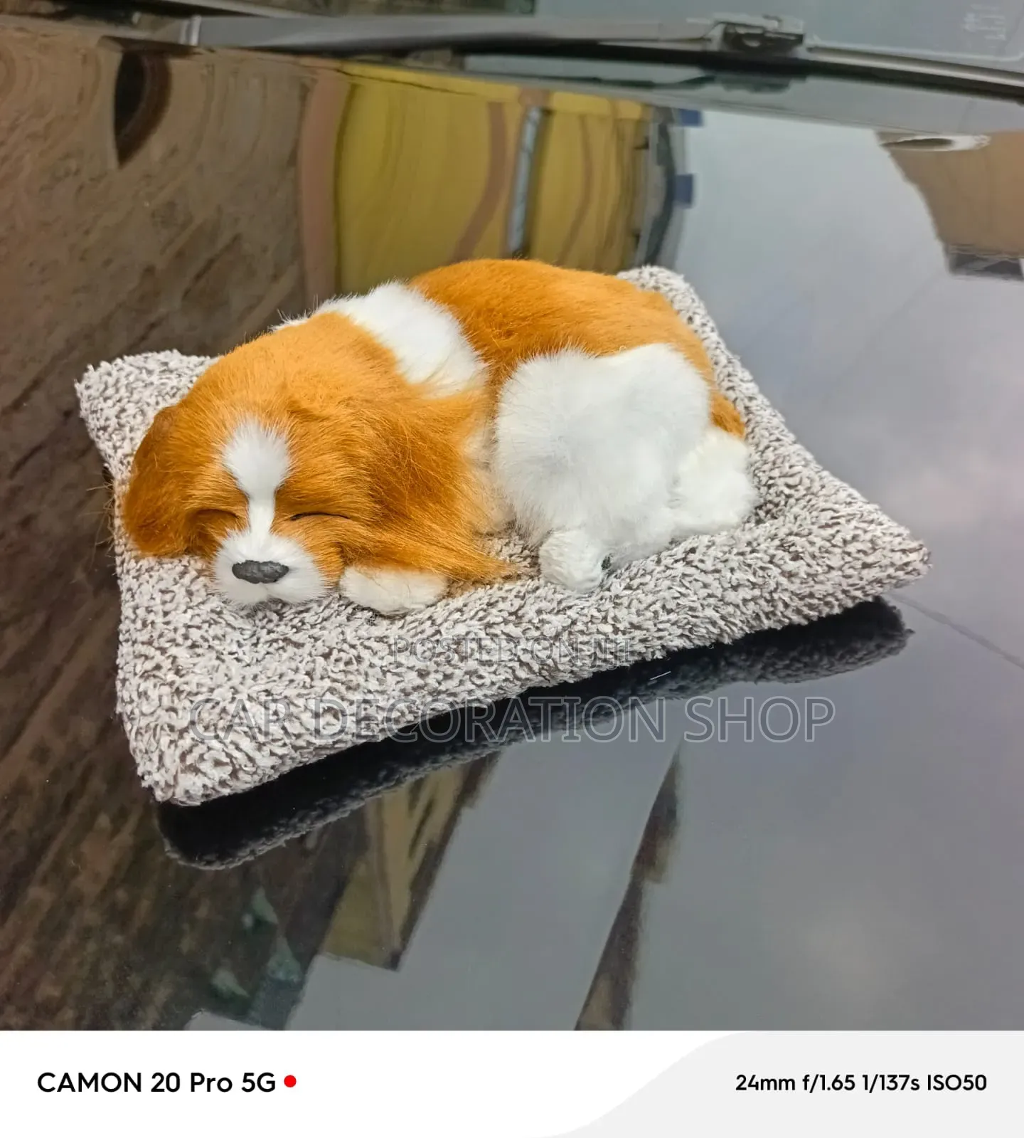 Car Interior Generic Speedway Sleeping Cat Plush Toy