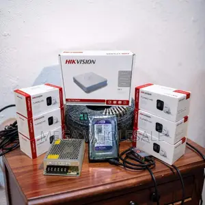 Low Prices 6 Hikvision 1080P Full HD 2MP CCTV Cameras Complete Kit