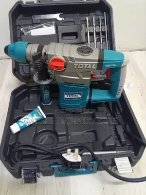 TOTAL Rotary Hammer Drill With Accessories