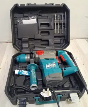 TOTAL Professional Rotary Hammer Drill Kit