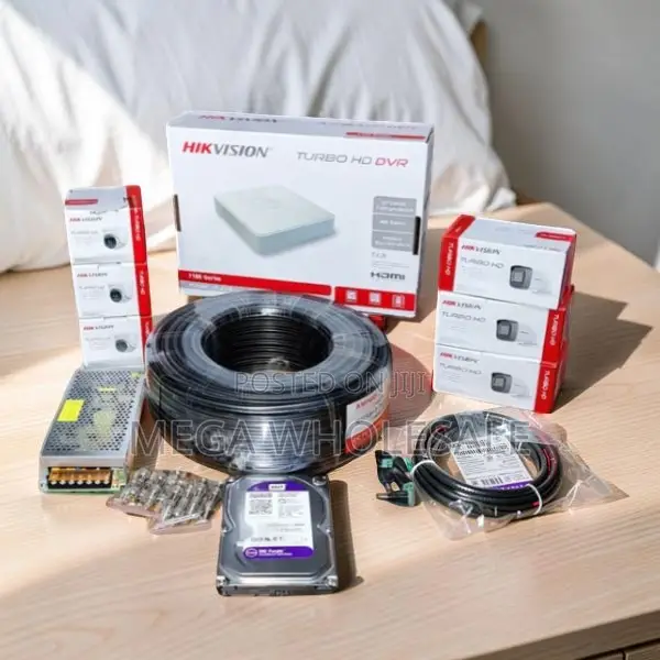Clearance 6 Hikvision 1080P Full HD 2MP CCTV Cameras Complete Kit