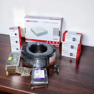 Closeout 6 Hikvision 1080P Full HD 2MP CCTV Cameras Complete Kit