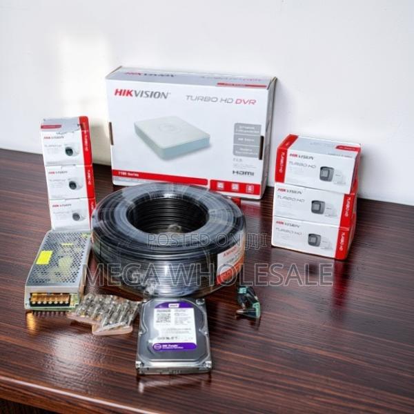 Closeout 6 Hikvision 1080P Full HD 2MP CCTV Cameras Complete Kit