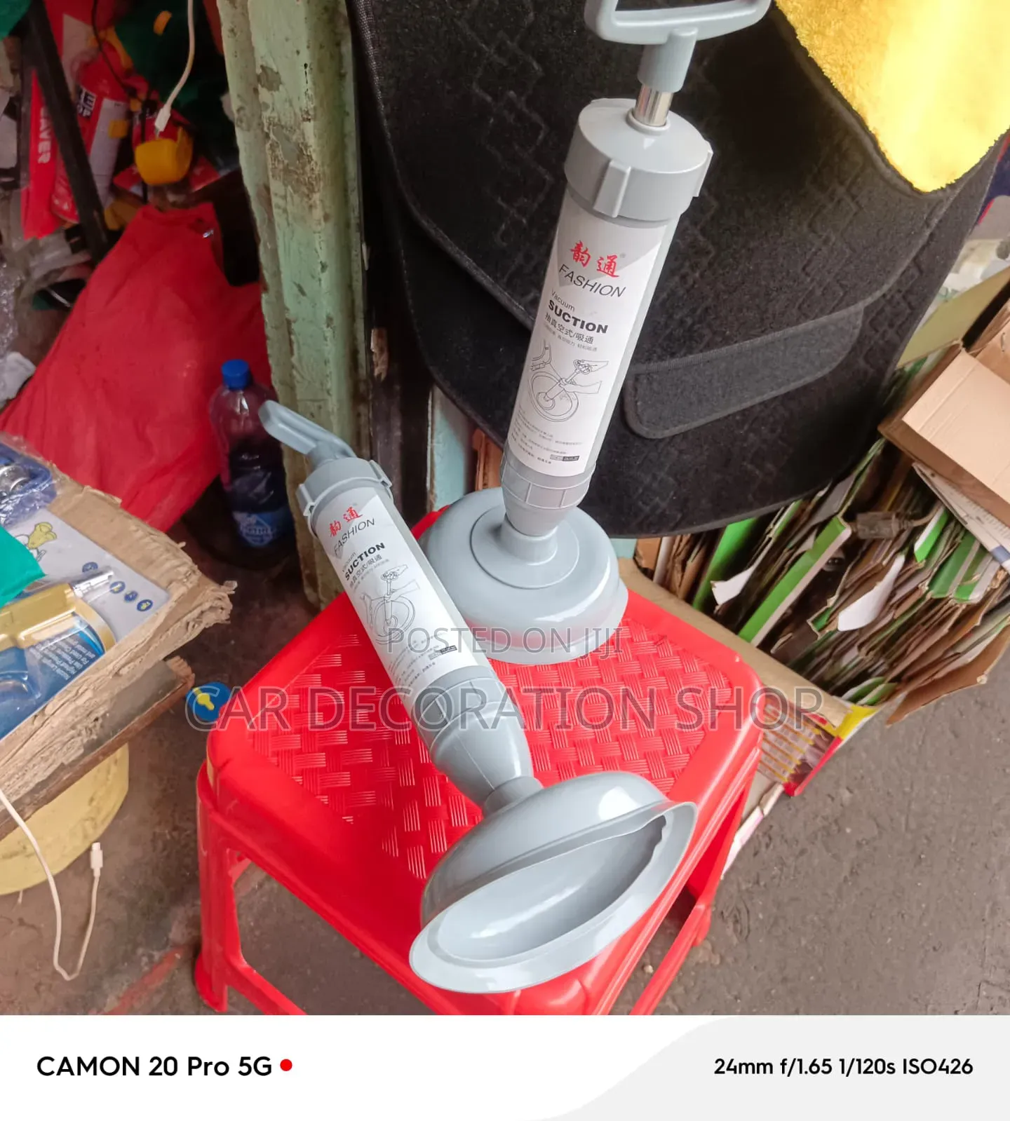 High Pressure Manual Vacuum Pump Suction Plunger