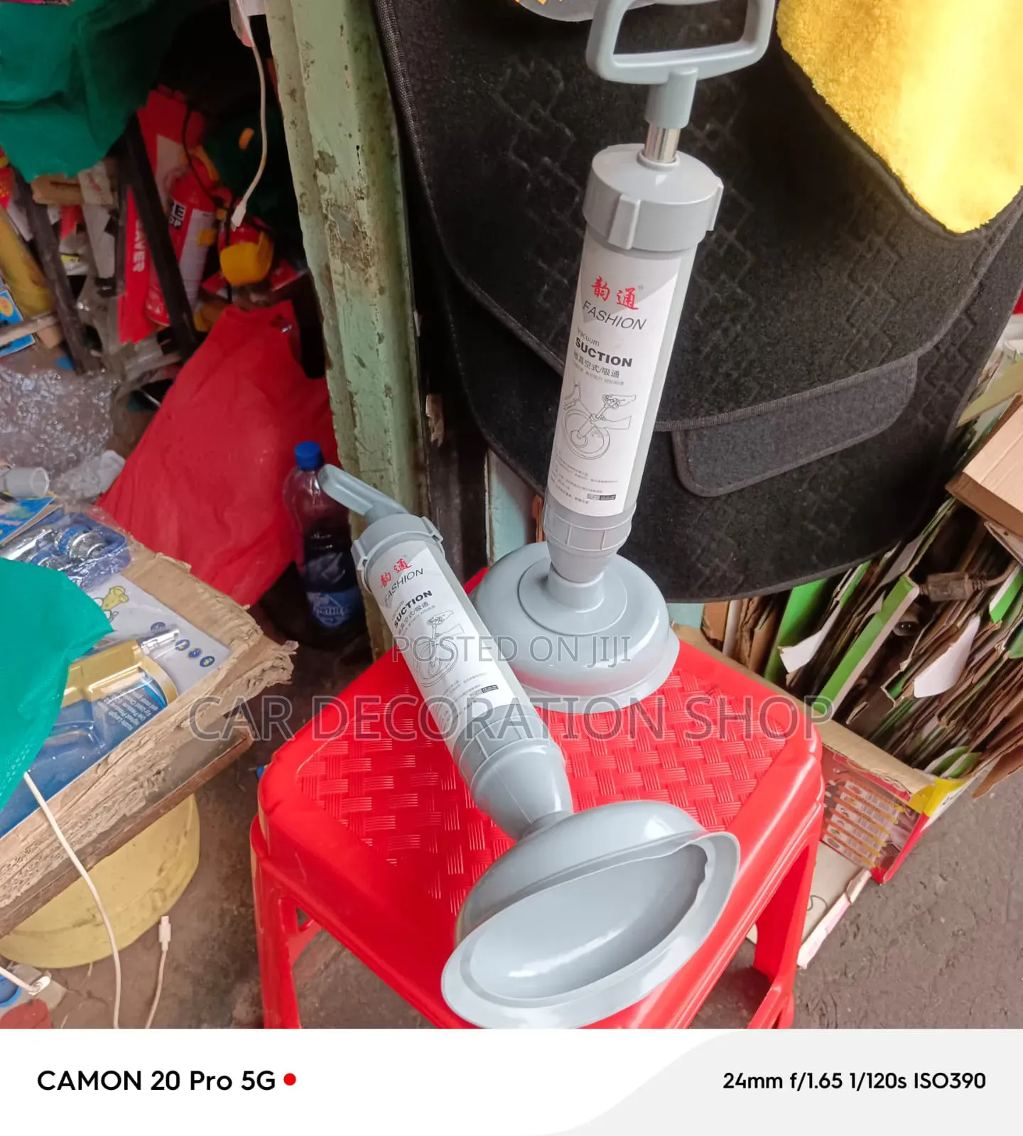 High Pressure Manual Vacuum Pump Suction Plunger