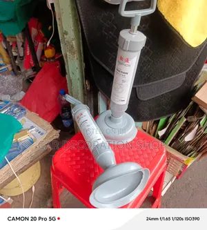High Pressure Manual Vacuum Pump Suction Plunger