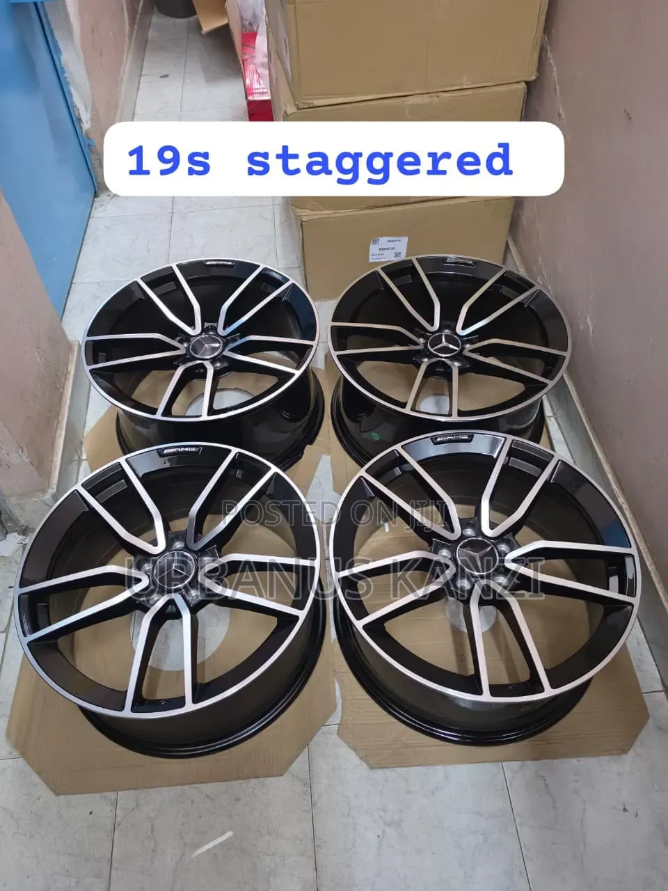 Benz C250 New Model Size 19 Sport Rims
