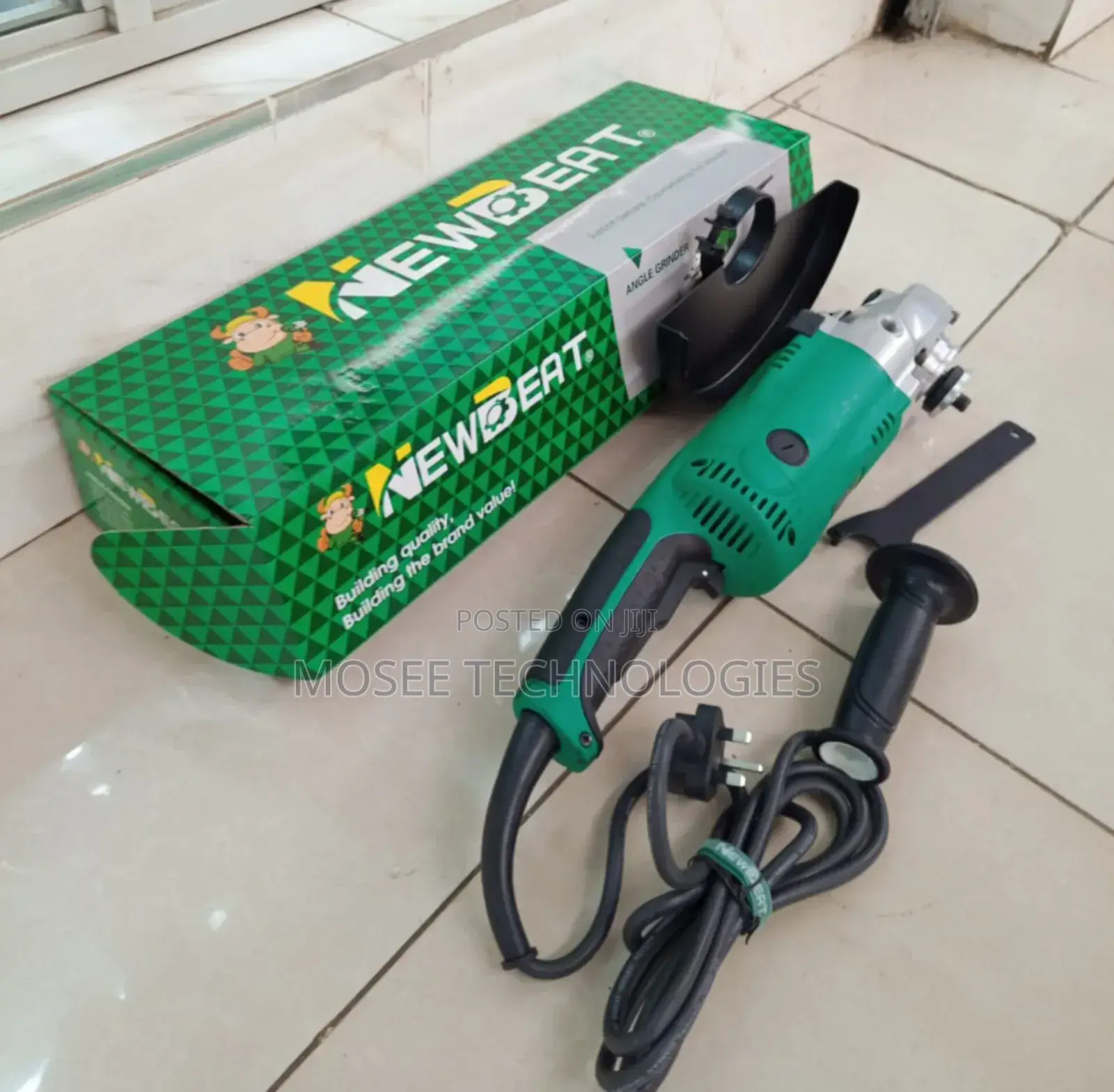 NEWBEAT 9" Professional Electric Angle Grinder