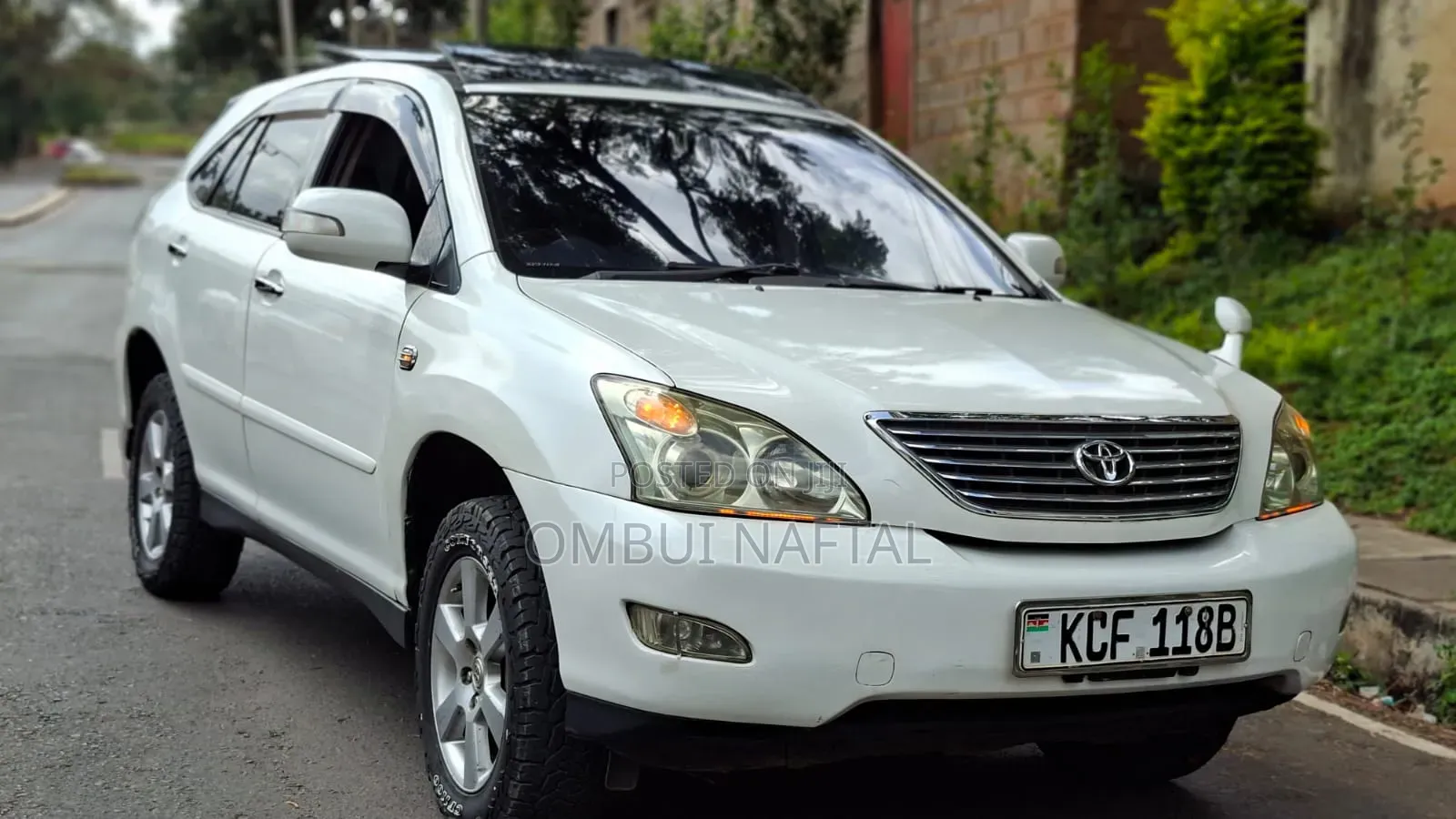 Toyota Harrier 2008 White