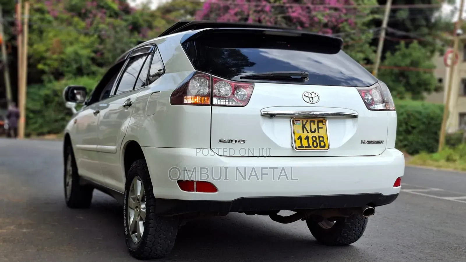 Toyota Harrier 2008 White