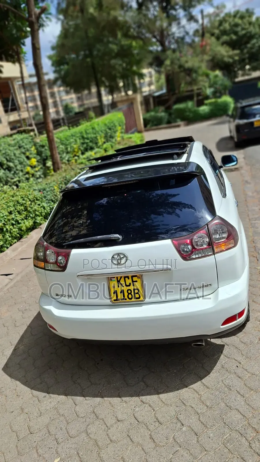 Toyota Harrier 2008 White