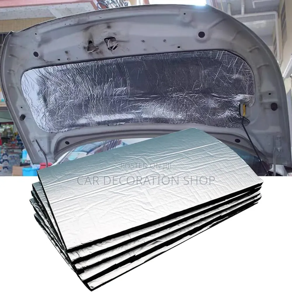 Aluminum Foil Sound Deadening Heat Insulation for Bonnet,firewall,door