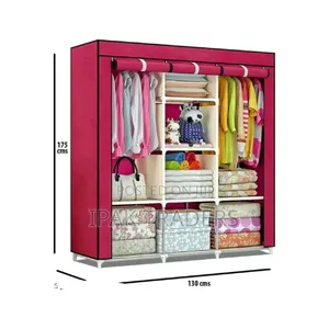 Storage Wardrobe Maroon Now at Different Colors