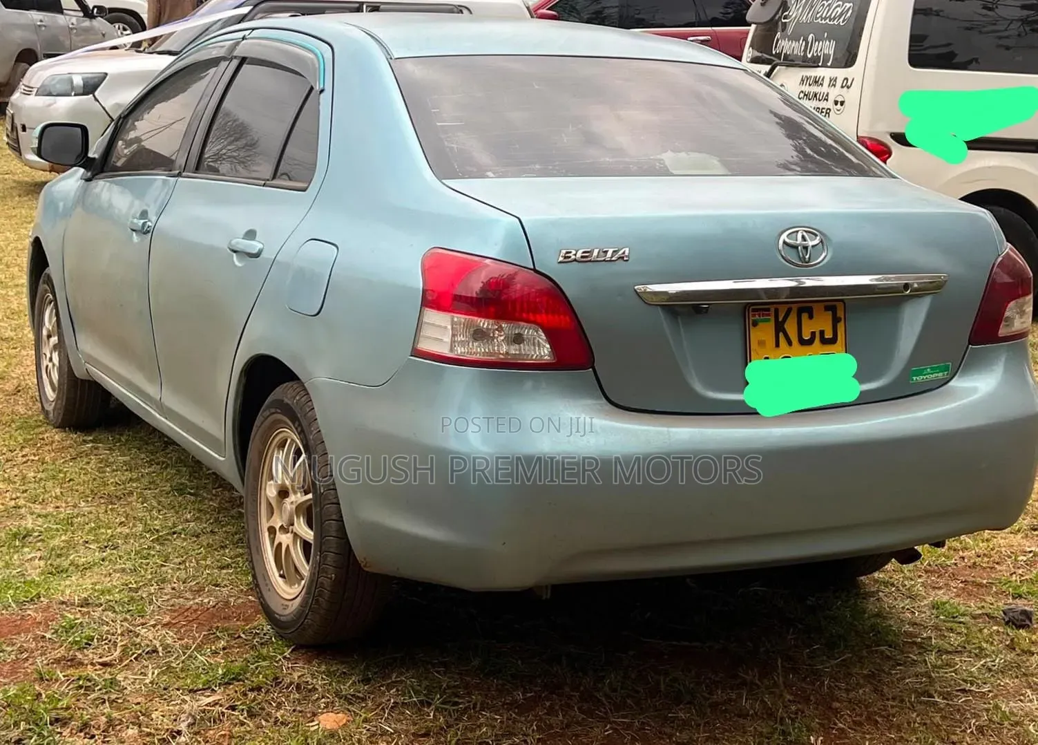 Toyota Belta 2009 Blue