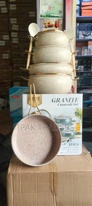 Nsfe Cream White and Marble Cookware Available