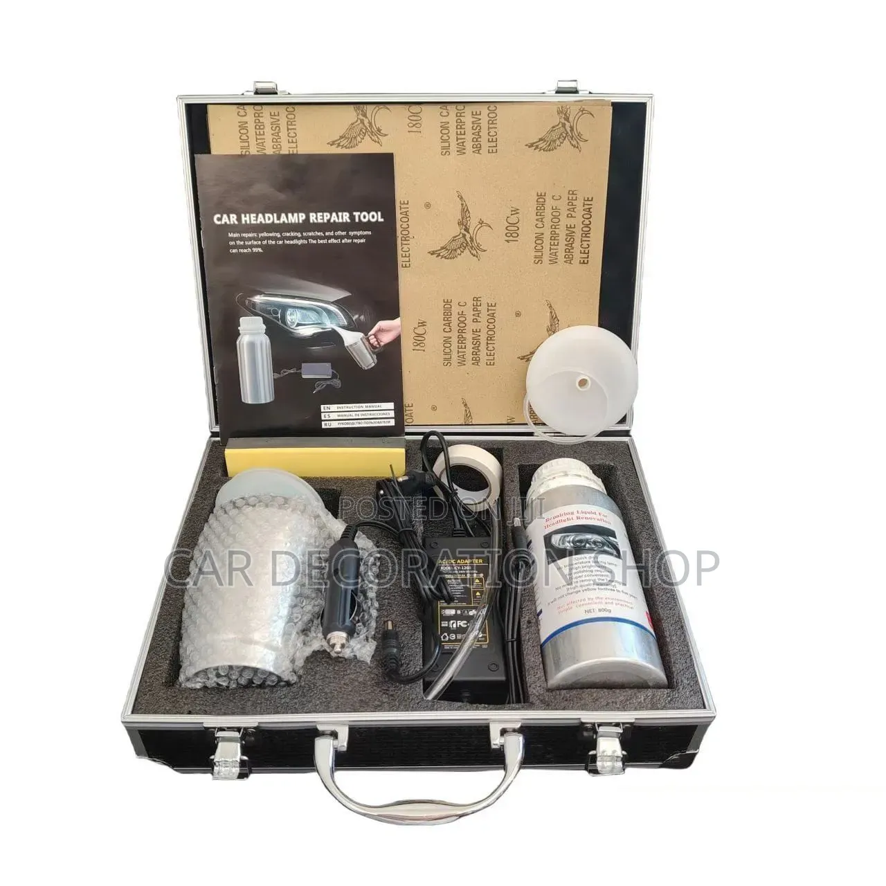 Car Headlight Vapor/Atomization Restoration Kit