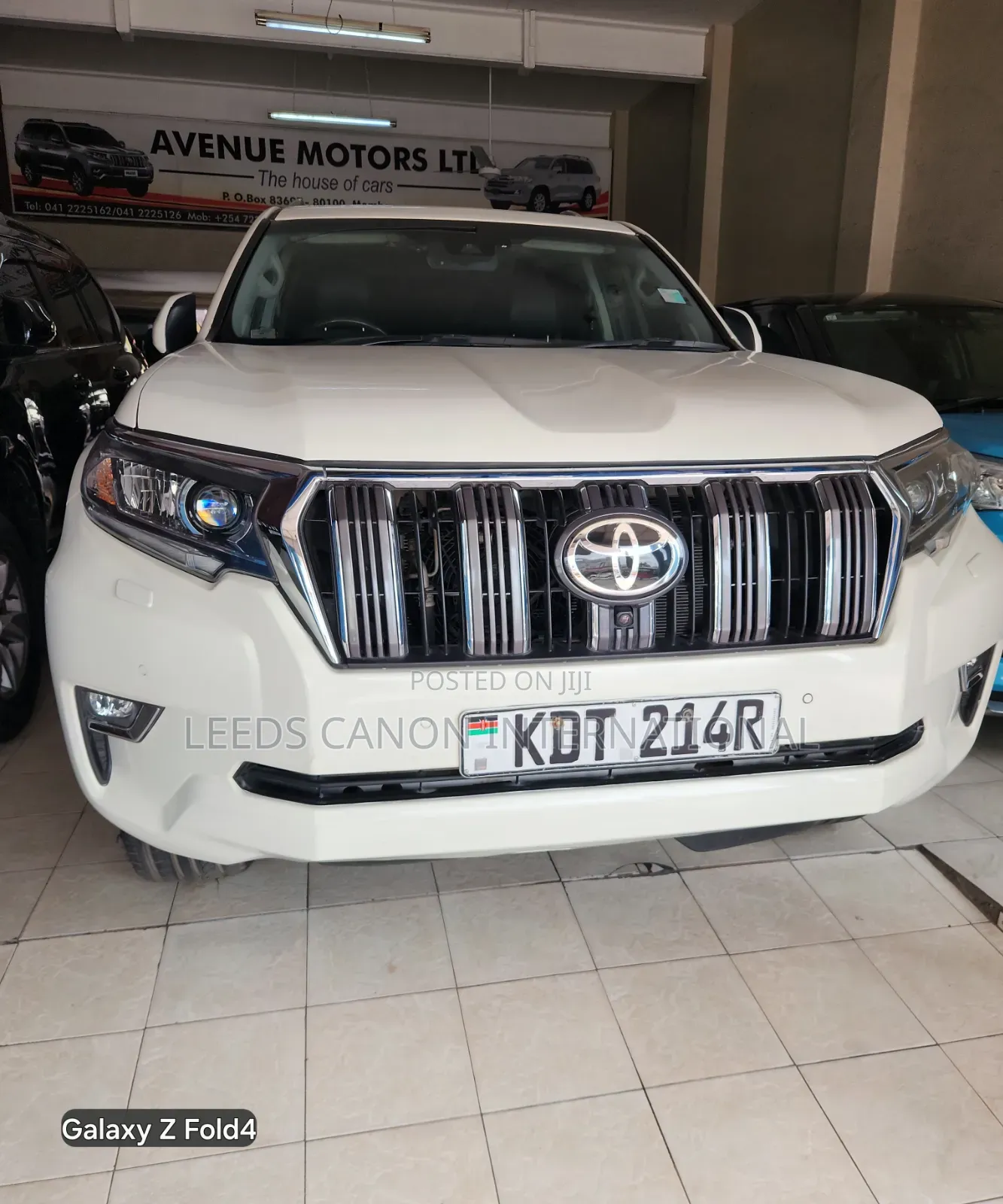 Toyota Land Cruiser Prado 2021 White