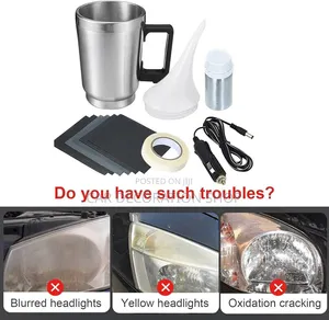 Headlight Vaporization/Atomization Restoration Cup Kit
