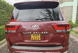 Toyota Land Cruiser 2014 Red