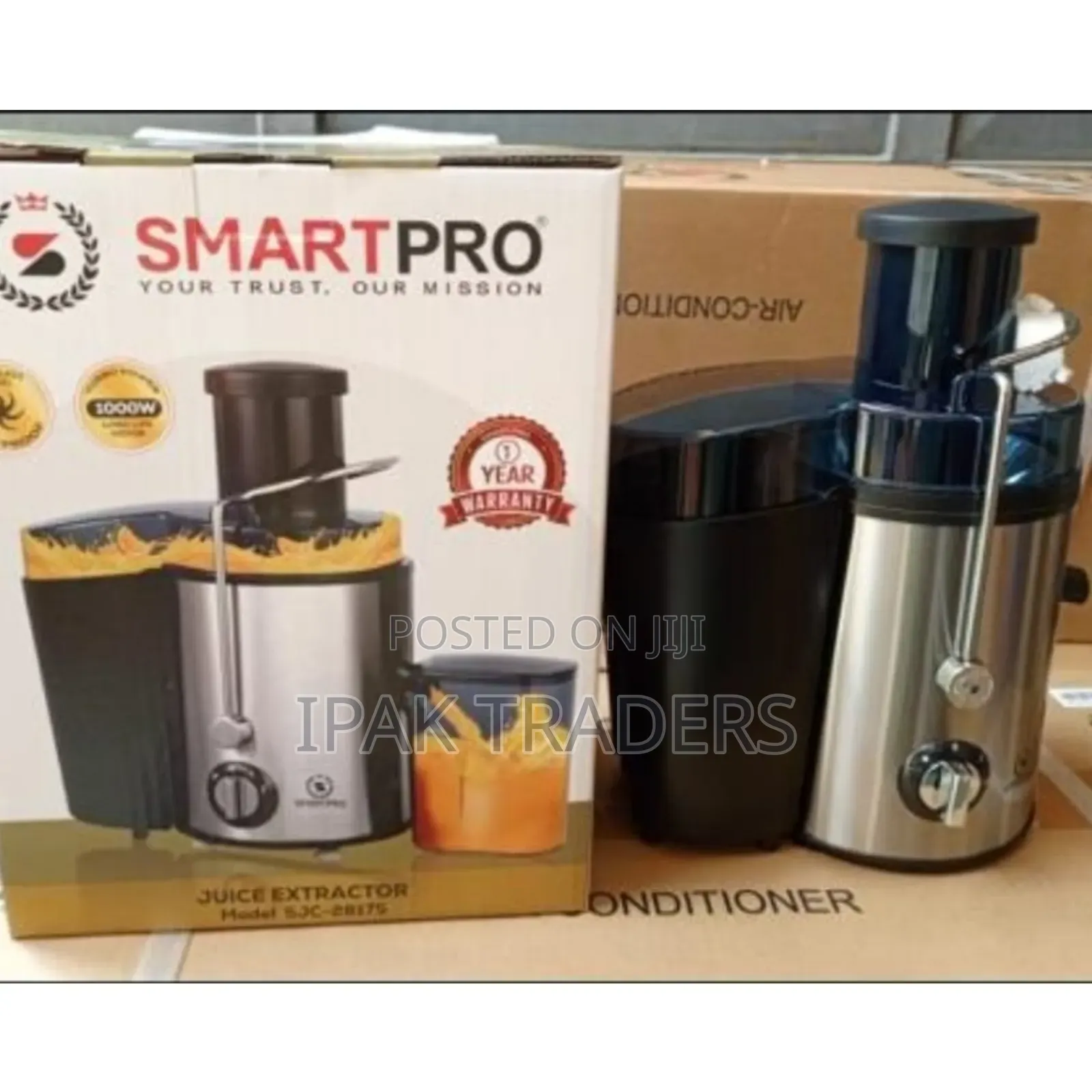 *SmartPro Juicer Extractor 1000 Watts* *0.5 L,low Noise 2 Speed