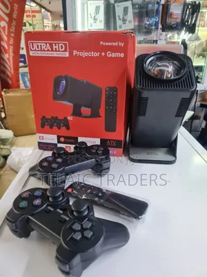 Android Projector HY 320 With Gaming Console