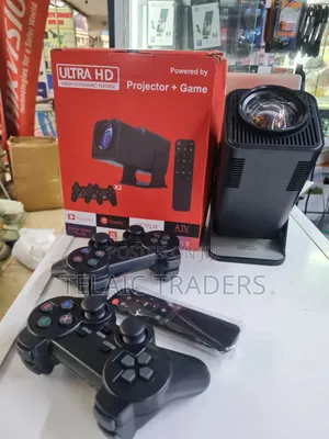 Android Projector HY 320 With Gaming Console