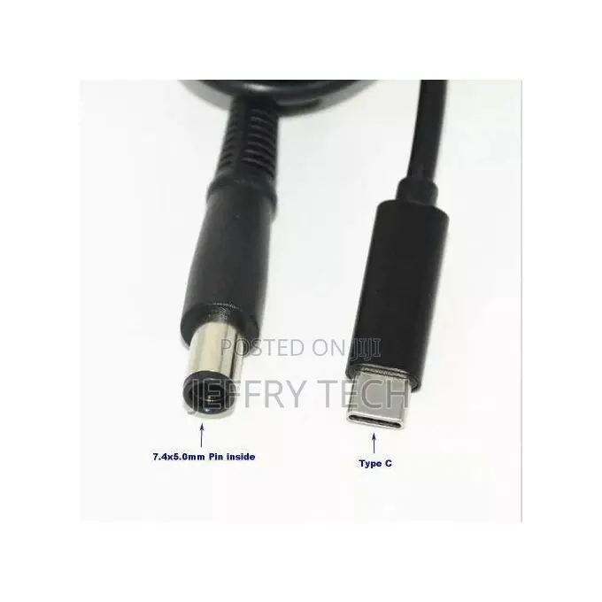 USB C to Dc Ĥp, Dell Laptop Charging Cable, 20v 5a Pd Fast Charging U