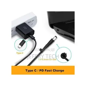 USB C to Dc Ĥp, Dell Laptop Charging Cable, 20v 5a Pd Fast Charging U