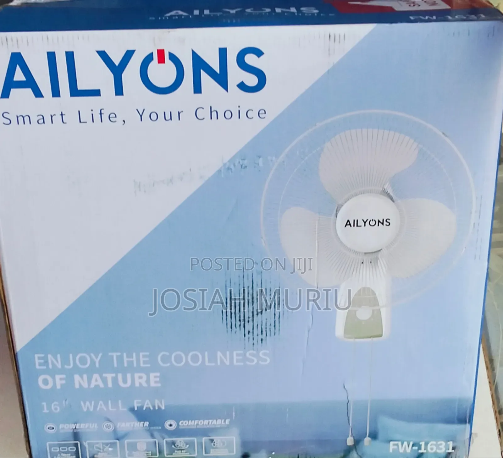 16 Inch Powerful Wall Fan