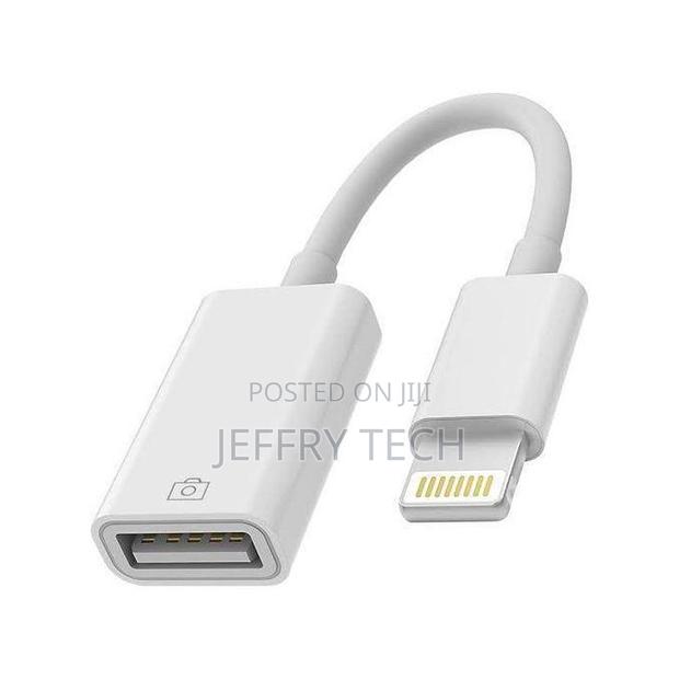 OTG Adapter for iPhone Lightning IOS 13 14 to USB