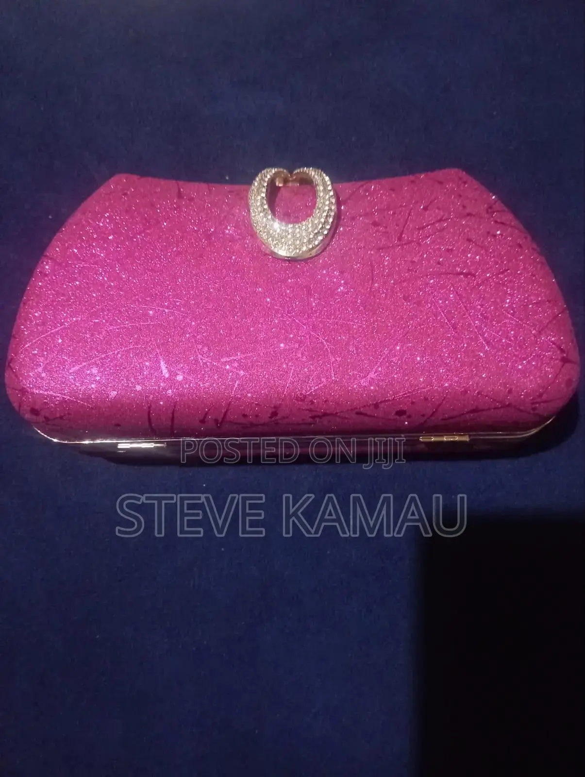 Stunning Party Clutch Evening Event Bag With Handle or Shoulder Chain
