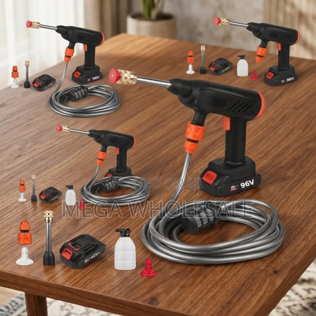 Exclusive Prices Cordless Portable High Pressure Car Washer Guns