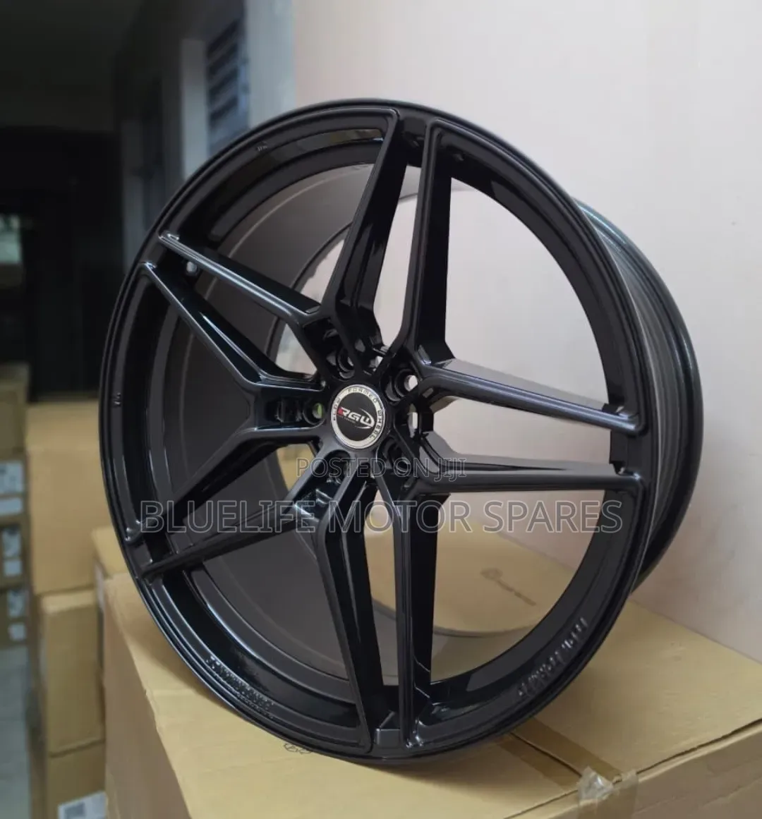 (4pcs Black) Size 20 Rims for Harrier/Crown/Kluger/Mark X/Cx5/Cx8/Cx9