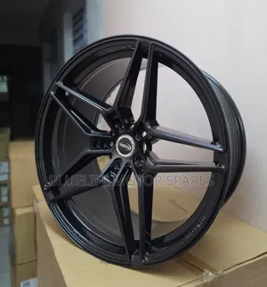 (4pcs Black) Size 20 Rims for Harrier/Crown/Kluger/Mark X/Cx5/Cx8/Cx9