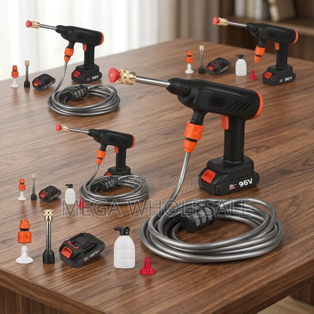 Discount Prices Cordless Portable High Pressure Car Washer Guns