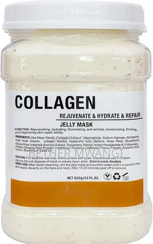 Deep Hydrating Moisturizing Collagen Peel Off Jelly Face Mask Powder