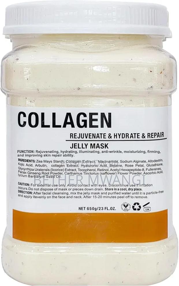 Deep Hydrating Moisturizing Collagen Peel Off Jelly Face Mask Powder
